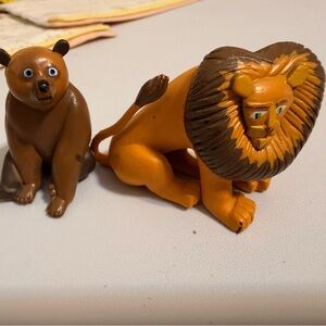 Eric Carle Disney To The Zoo 1.5” Lion PvcBrown Bear Brown Bear What Do You See